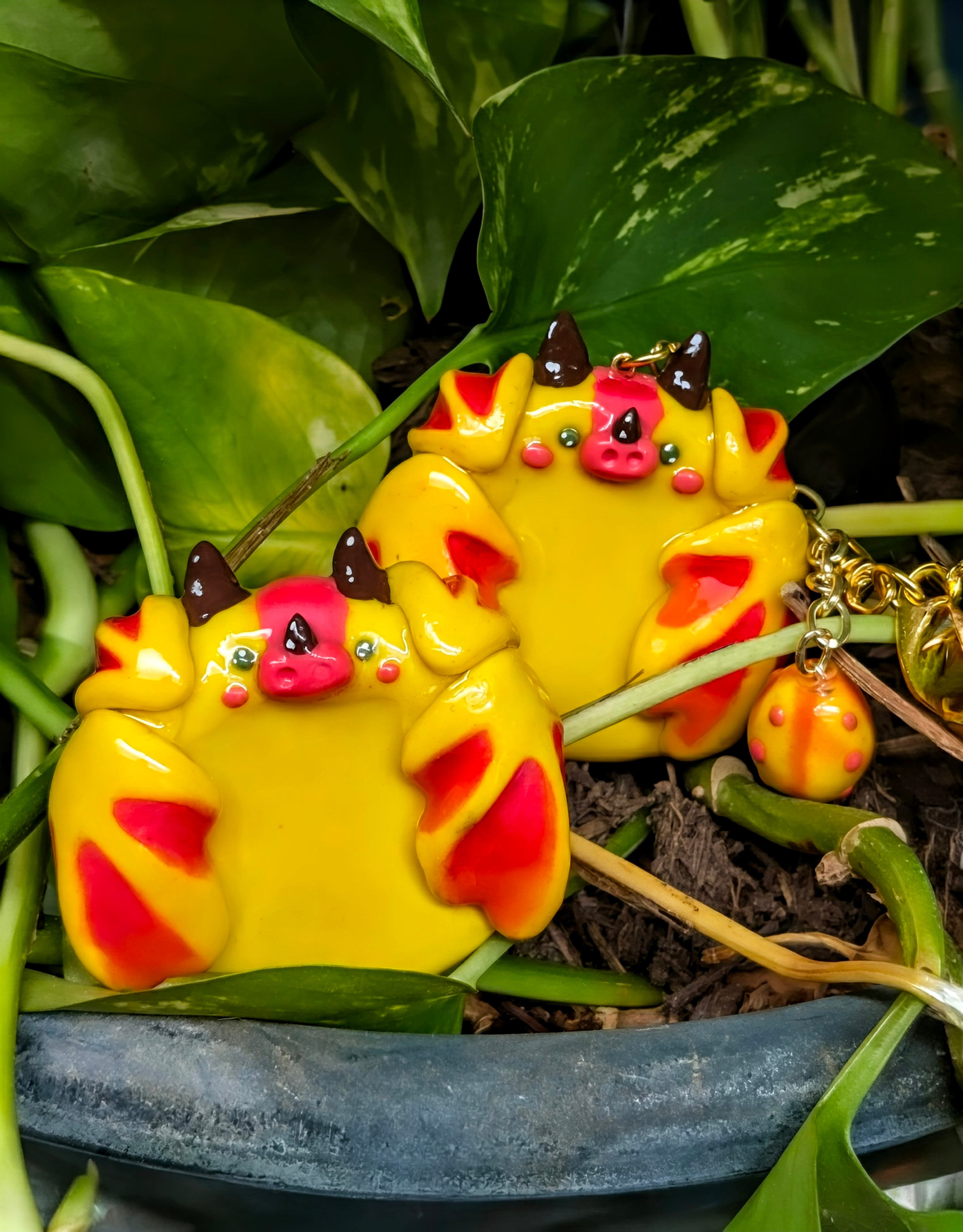 Handcrafted Kinkajou Worry Stone Spring Limited Edition