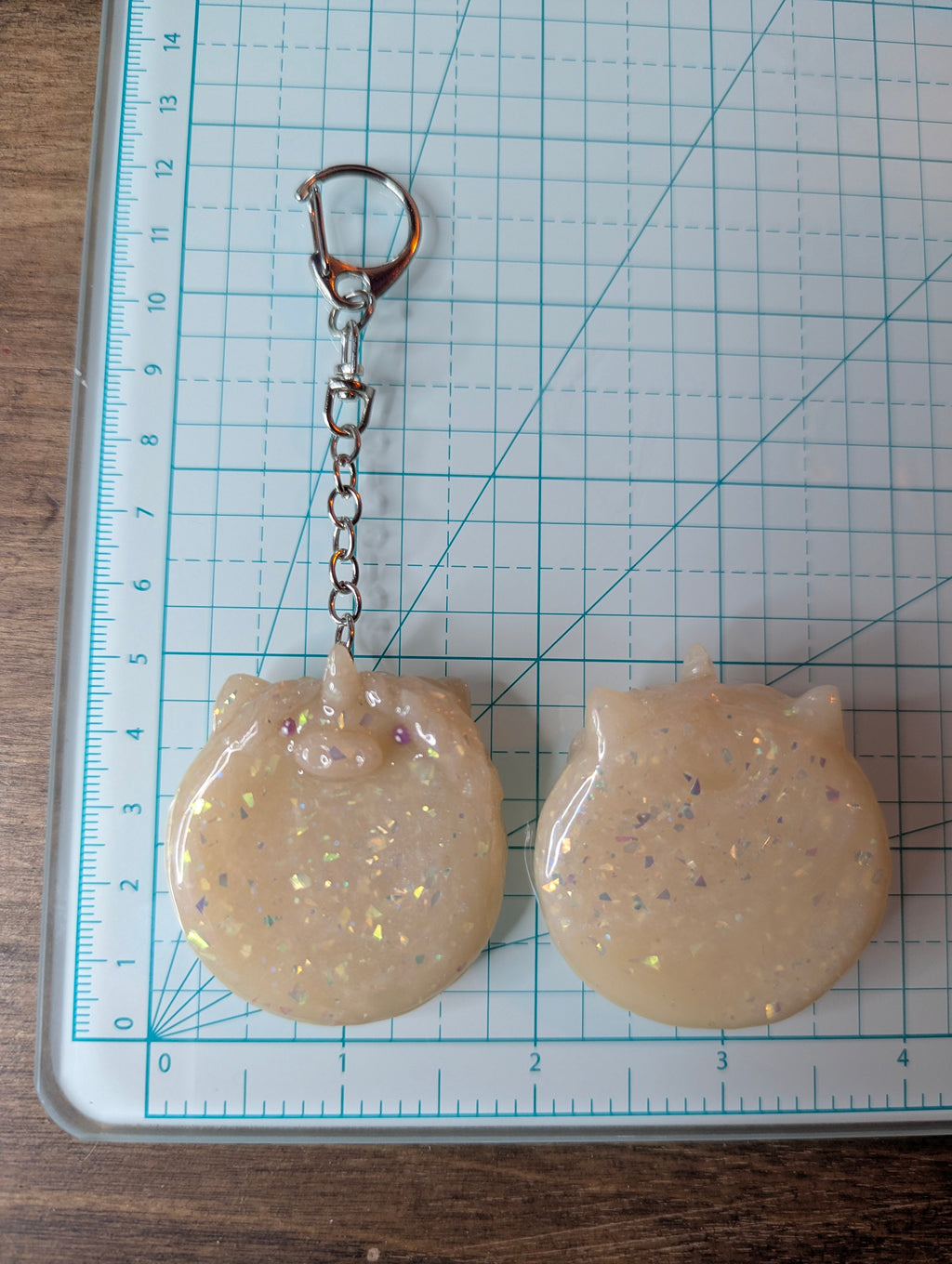 Handcrafted Sparkle Unicorn Worry Stone