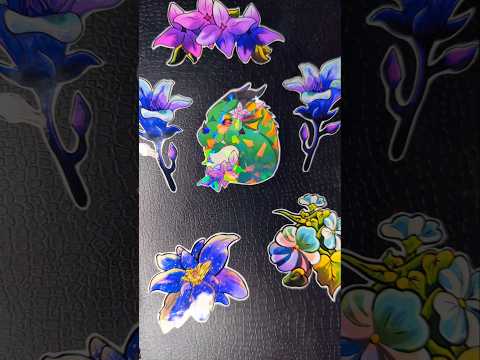 Wildflowers and Dragonfire Sticker Pack