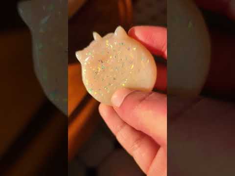 Handcrafted Sparkle Unicorn Worry Stone